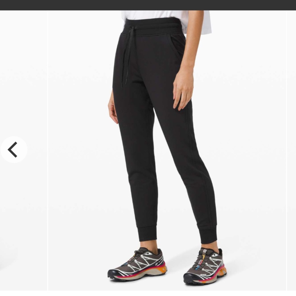 Lululemon Warm Down High Rise Jogger Modal
Black